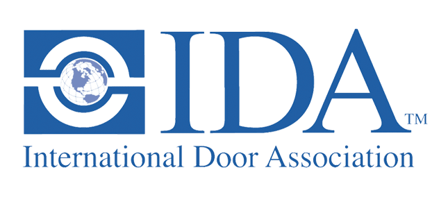 International Door Association logo